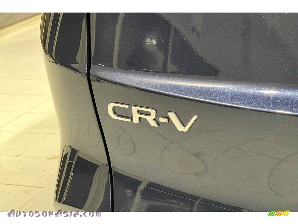 2023 CR-V EX AWD - Canyon River Blue Metallic / Black photo #9
