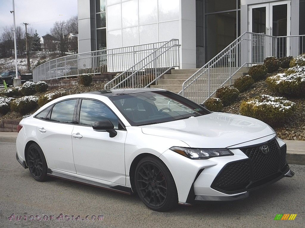 2021 Avalon TRD - Wind Chill Pearl / Black/Red photo #1