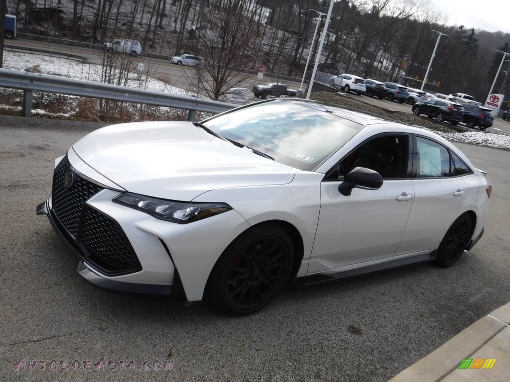 2021 Avalon TRD - Wind Chill Pearl / Black/Red photo #13