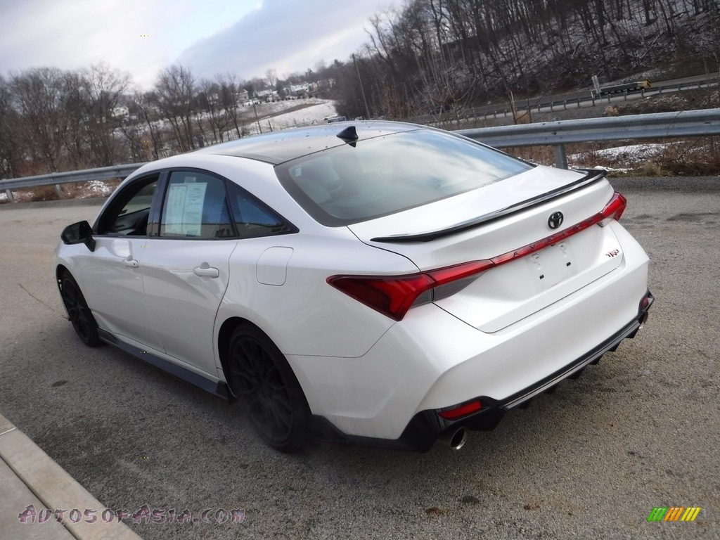 2021 Avalon TRD - Wind Chill Pearl / Black/Red photo #15