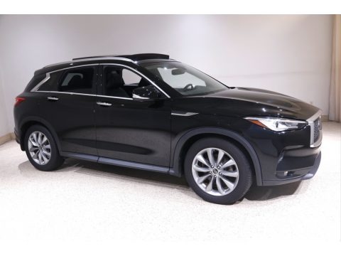 Black Obsidian 2019 Infiniti QX50 Luxe AWD