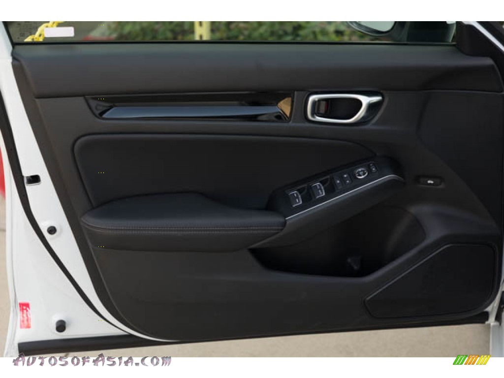 2022 Civic Touring Sedan - Platinum White Pearl / Black photo #30