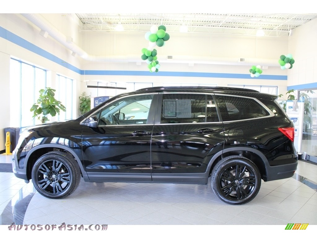 2022 Pilot Special Edition AWD - Crystal Black Pearl / Black photo #10