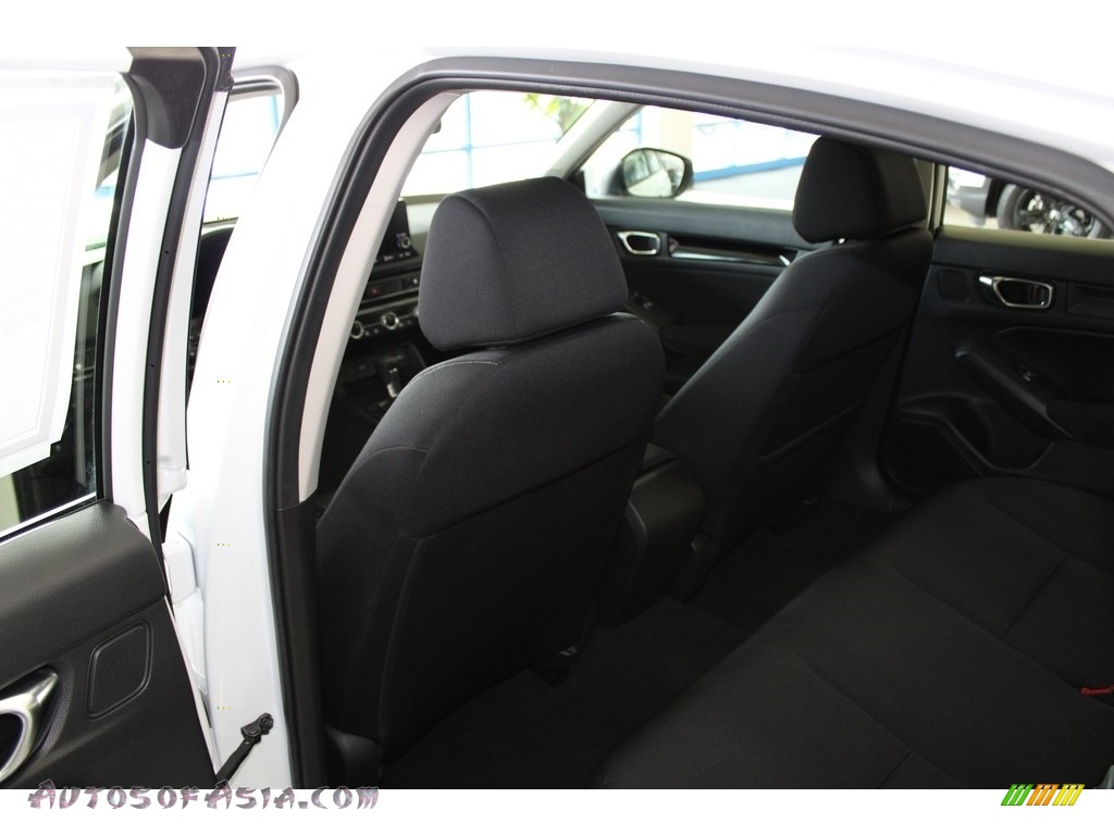 2022 Civic EX Sedan - Platinum White Pearl / Black photo #24