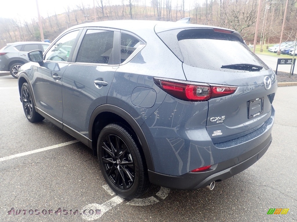 2023 CX-5 S Carbon Edition AWD - Polymetal Gray / Red photo #5