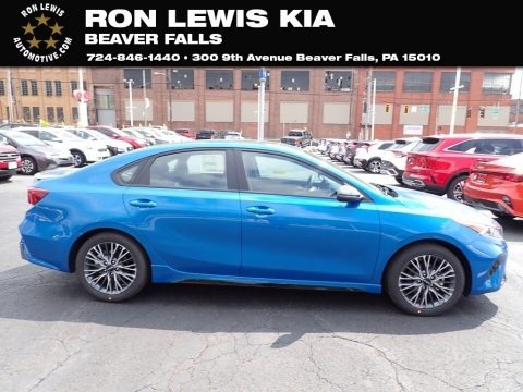 Sporty Blue 2023 Kia Forte GT-Line