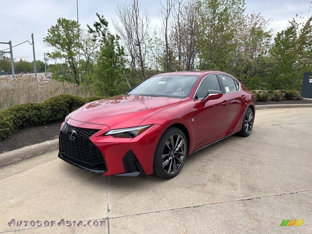 2023 IS 350 F Sport AWD - Infrared / Black photo #1