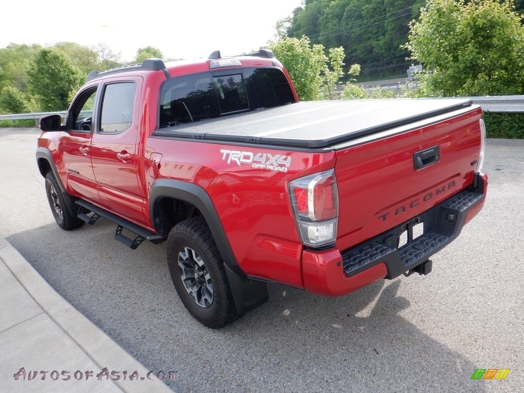 2022 Tacoma TRD Off Road Double Cab 4x4 - Barcelona Red Metallic / Cement/Black photo #16