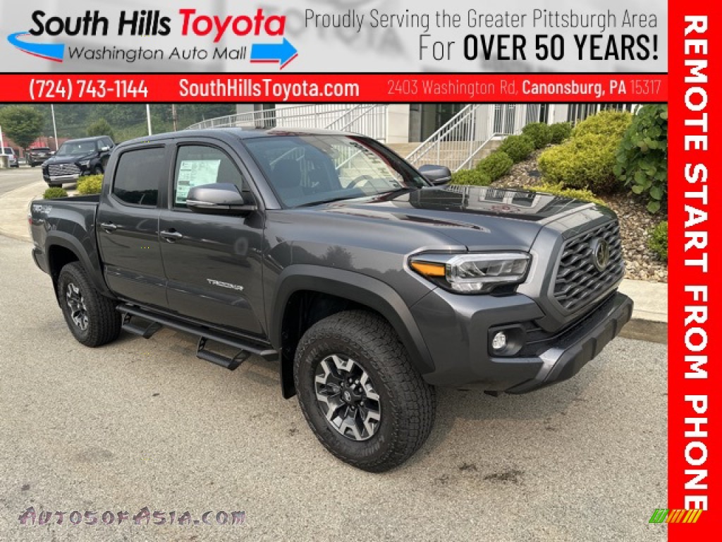 2023 Tacoma TRD Off Road Double Cab 4x4 - Magnetic Gray Metallic / Black/Cement photo #1