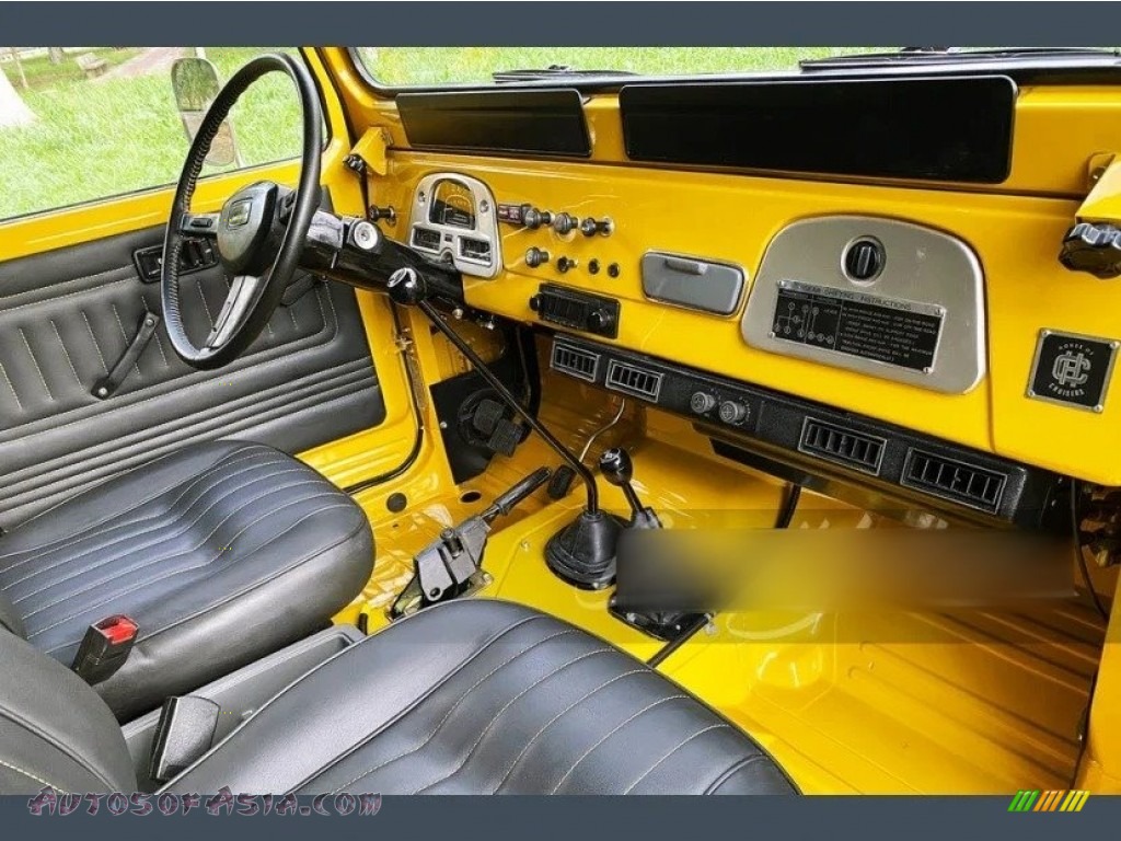 1981 Land Cruiser FJ40 - Yellow / Black photo #2
