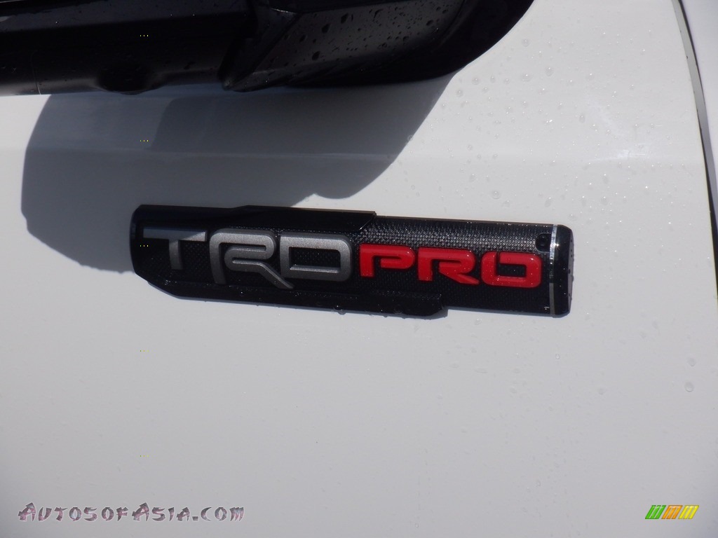 2021 Tacoma TRD Pro Double Cab 4x4 - Super White / Black photo #16
