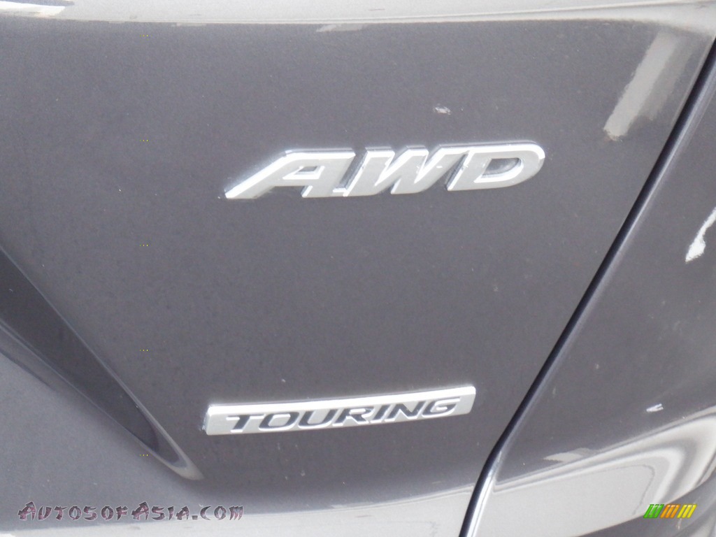 2019 CR-V Touring AWD - Gunmetal Metallic / Gray photo #9