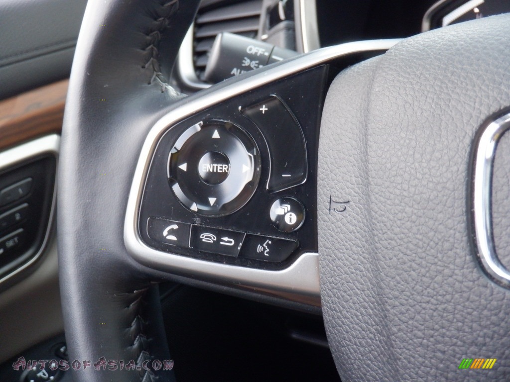 2019 CR-V Touring AWD - Gunmetal Metallic / Gray photo #25