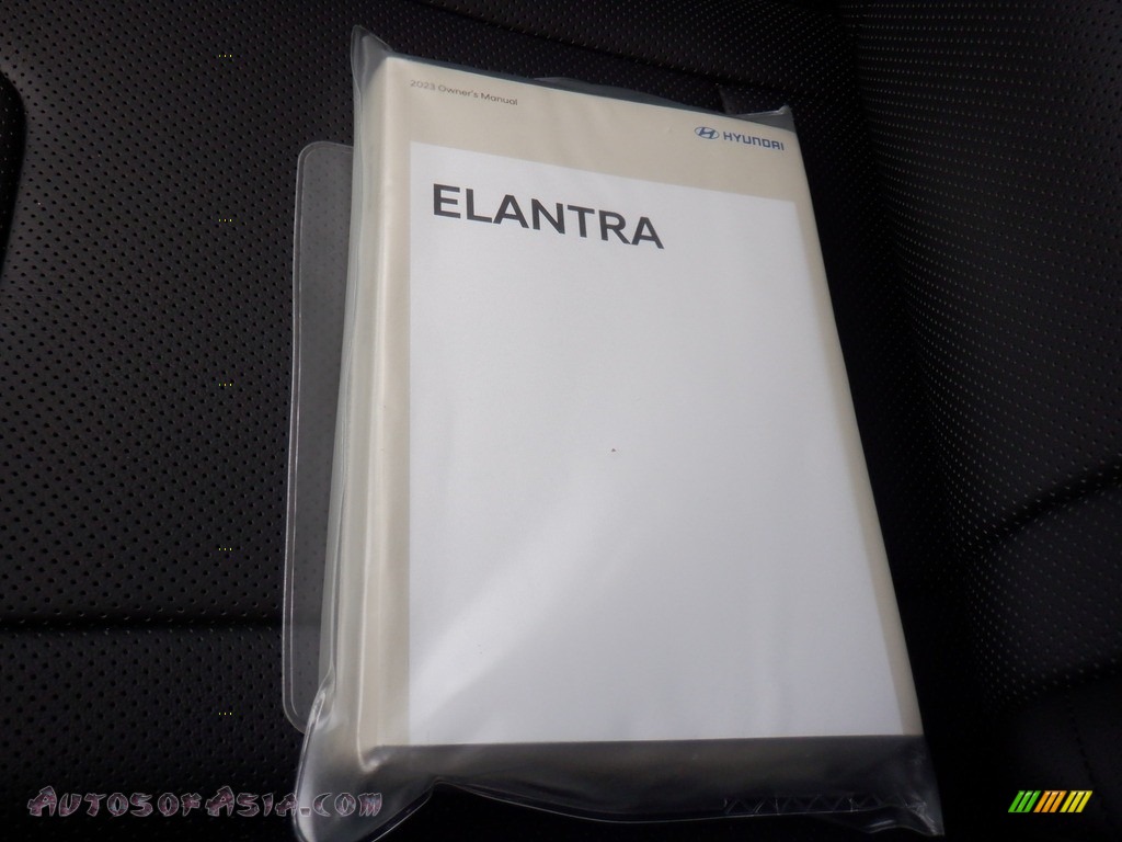 2023 Elantra Limited - Electric Shadow / Black photo #31