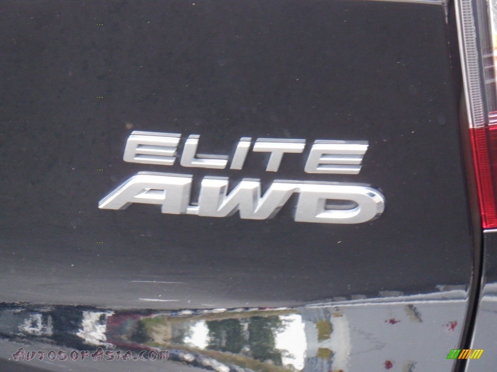 2020 Pilot Elite AWD - Crystal Black Pearl / Black photo #5