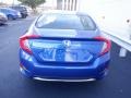 Honda Civic LX Sedan Aegean Blue Metallic photo #6