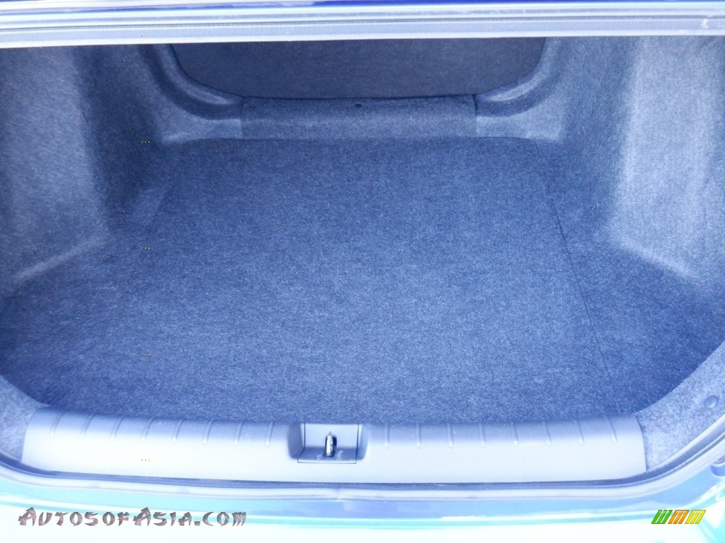 2020 Civic LX Sedan - Aegean Blue Metallic / Black photo #25