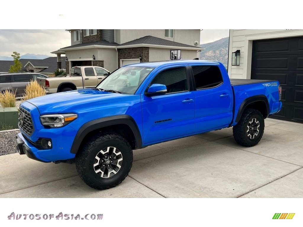 Voodoo Blue / Black Toyota Tacoma TRD Off Road Double Cab 4x4