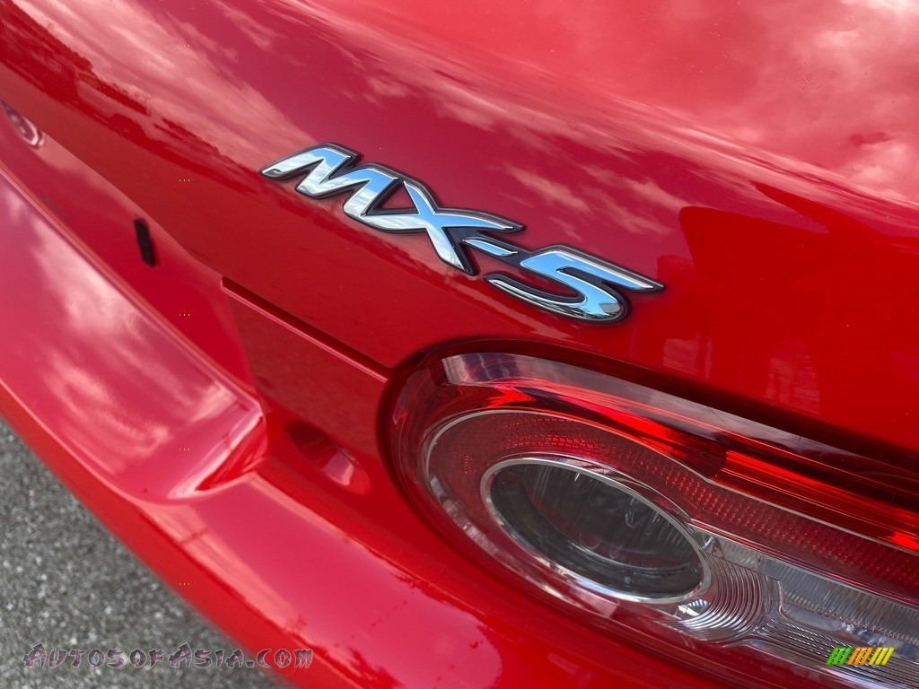 2014 MX-5 Miata Club Roadster - True Red / Black photo #12