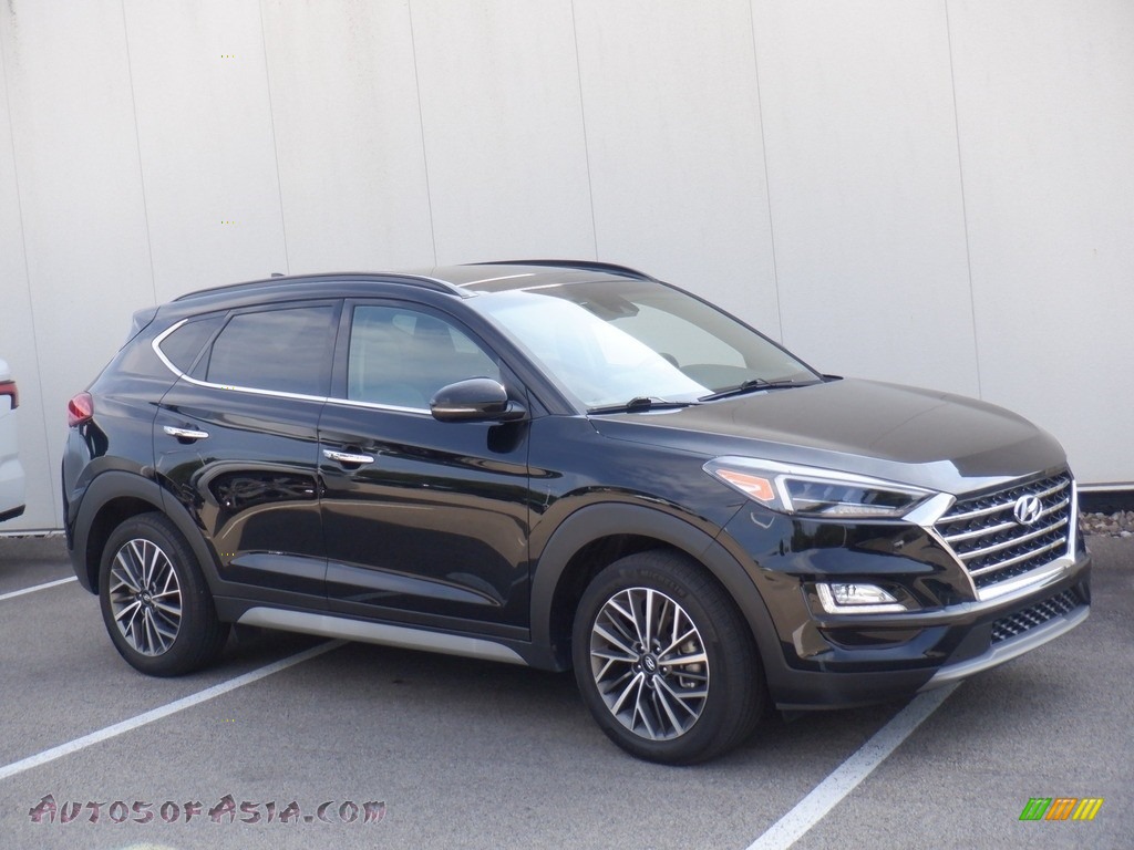 Black Noir Pearl / Beige Hyundai Tucson Ulitimate AWD