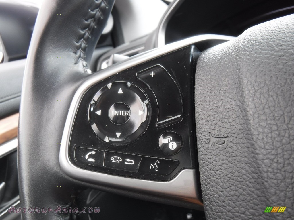2020 CR-V Touring AWD - Crystal Black Pearl / Gray photo #12