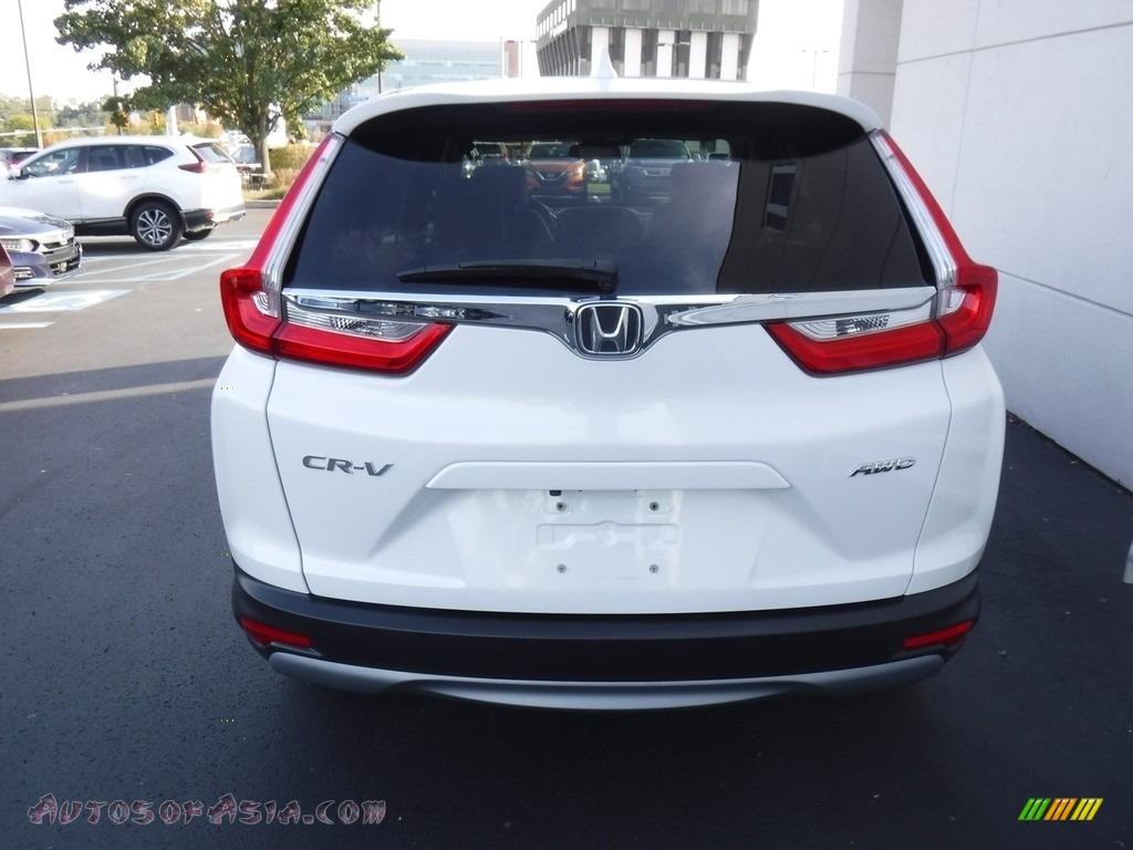 2019 CR-V EX AWD - Platinum White Pearl / Gray photo #10