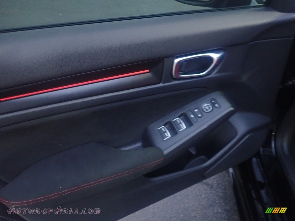 2023 Civic Type R - Crystal Black Pearl / Black/Red photo #23