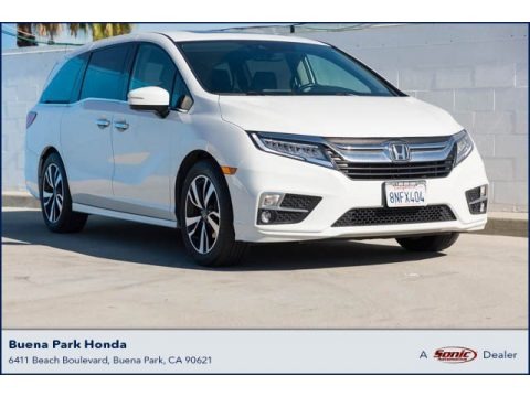 Platinum White Pearl 2020 Honda Odyssey Elite
