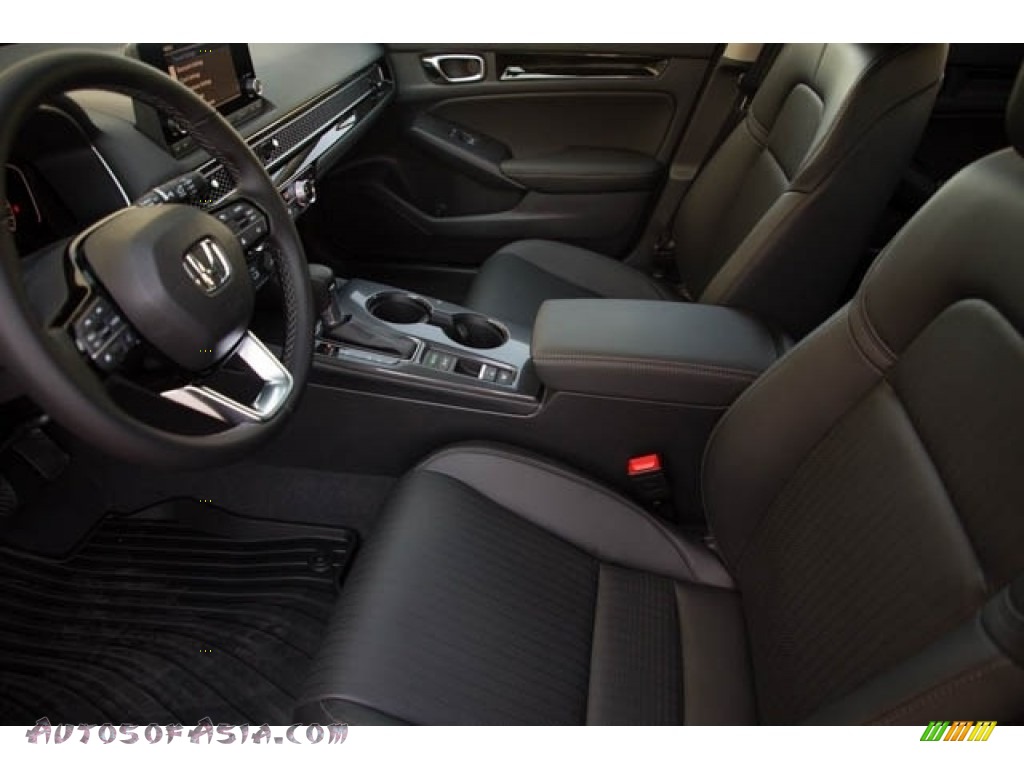 2024 Civic EX-L Hatchback - Smokey Mauve Pearl / Black photo #15