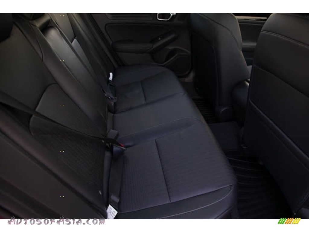 2024 Civic EX-L Hatchback - Smokey Mauve Pearl / Black photo #28