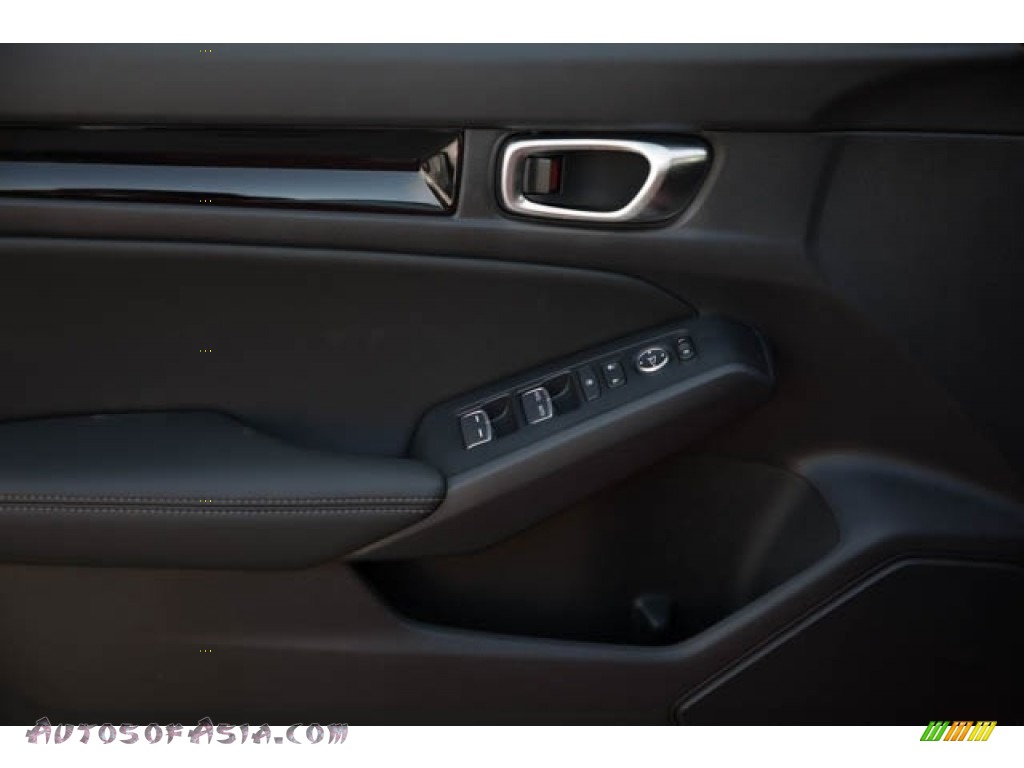 2024 Civic EX-L Hatchback - Smokey Mauve Pearl / Black photo #33