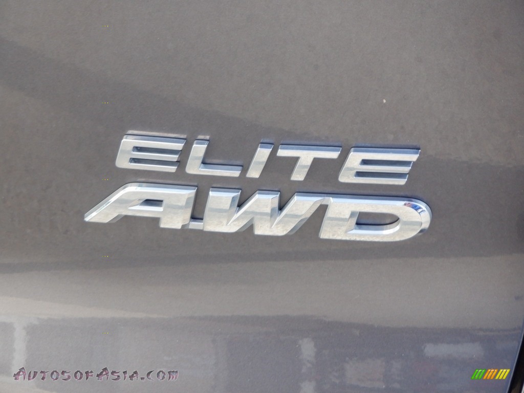2021 Pilot Elite AWD - Modern Steel Metallic / Black photo #18
