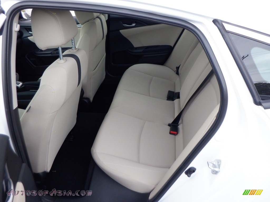 2021 Civic EX Sedan - Platinum White Pearl / Ivory photo #28