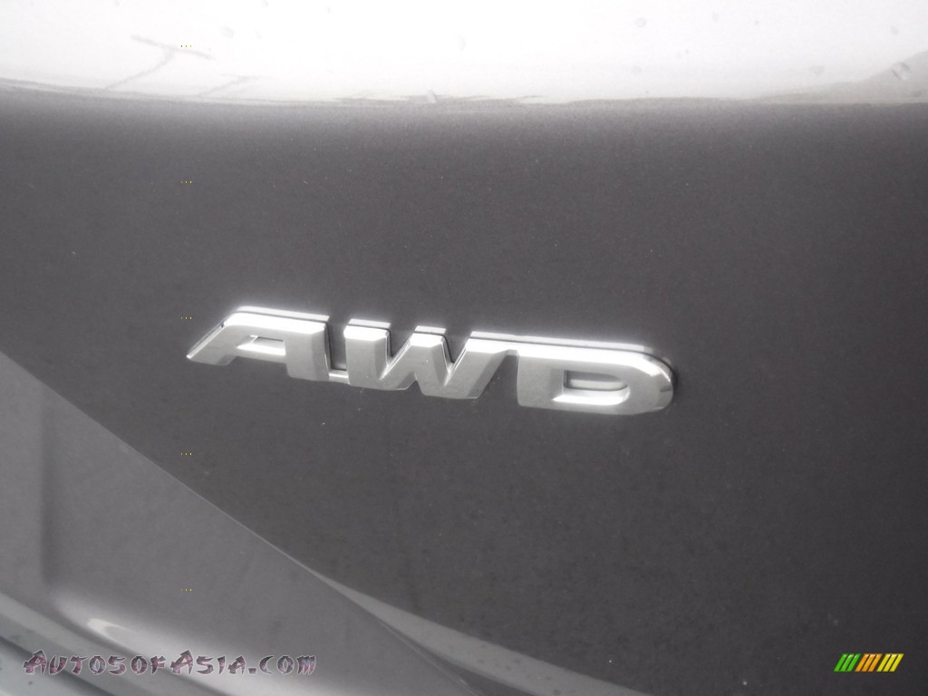 2021 CR-V EX AWD - Modern Steel Metallic / Black photo #6