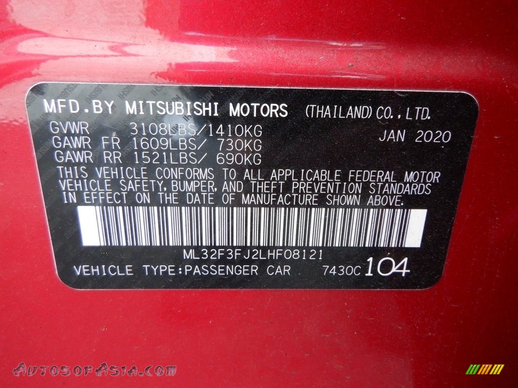 2020 Mirage G4 ES - Wine Red Metallic / Gray photo #24