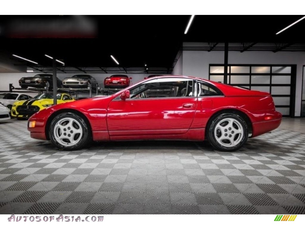 Cherry Red Pearl / Black Nissan 300ZX GS