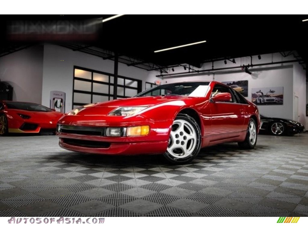 1990 300ZX GS - Cherry Red Pearl / Black photo #11