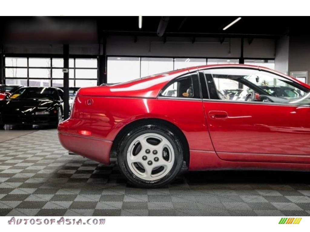 1990 300ZX GS - Cherry Red Pearl / Black photo #13