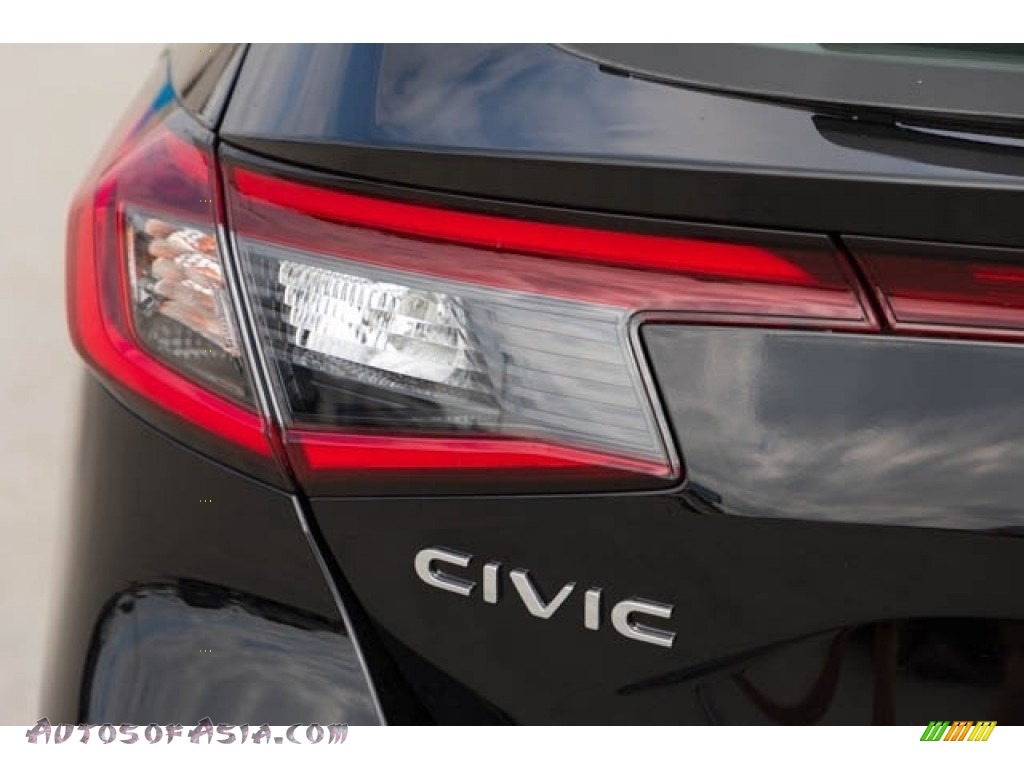 2024 Civic EX-L Hatchback - Crystal Black Pearl / Black photo #6