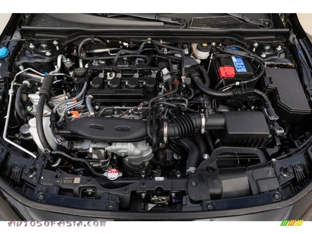 2024 Civic EX-L Hatchback - Crystal Black Pearl / Black photo #9