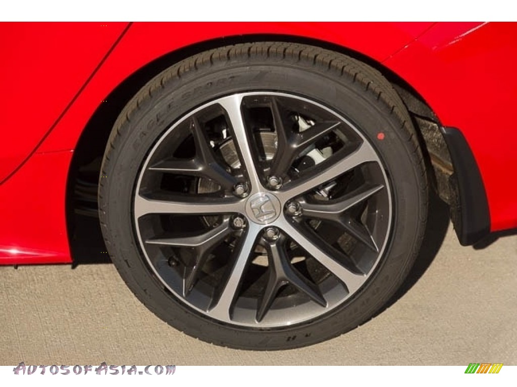 2024 Civic Touring Sedan - Rallye Red / Black photo #12
