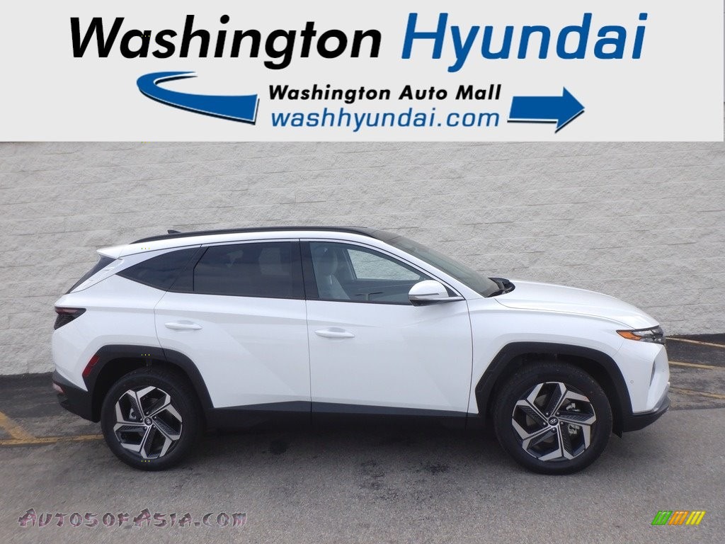 2024 Tucson Limited AWD - Serenity White Pearl / Gray photo #2