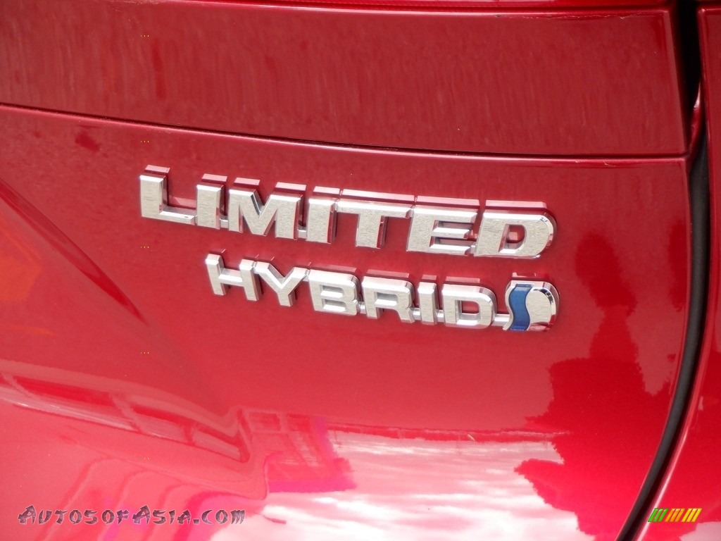 2021 Venza Hybrid Limited AWD - Ruby Flare Pearl / Black photo #20
