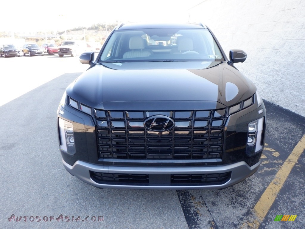 2024 Palisade Limited AWD - Abyss Black Pearl / Navy/Beige photo #5