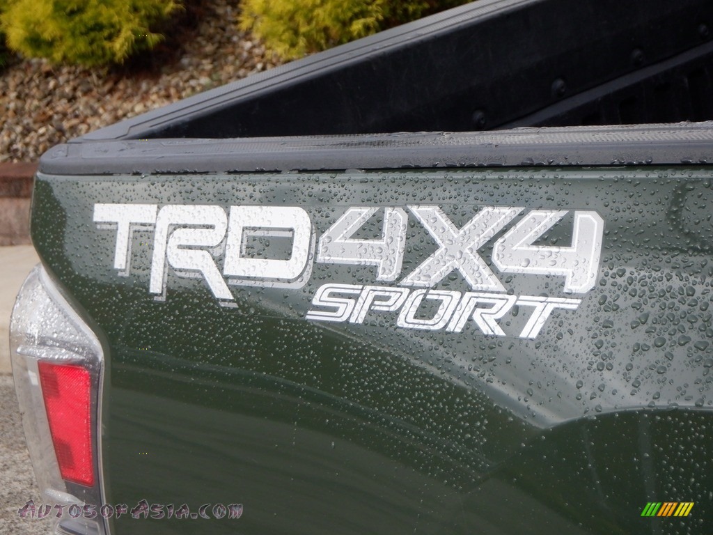 2021 Tacoma TRD Sport Double Cab 4x4 - Army Green / Black photo #5