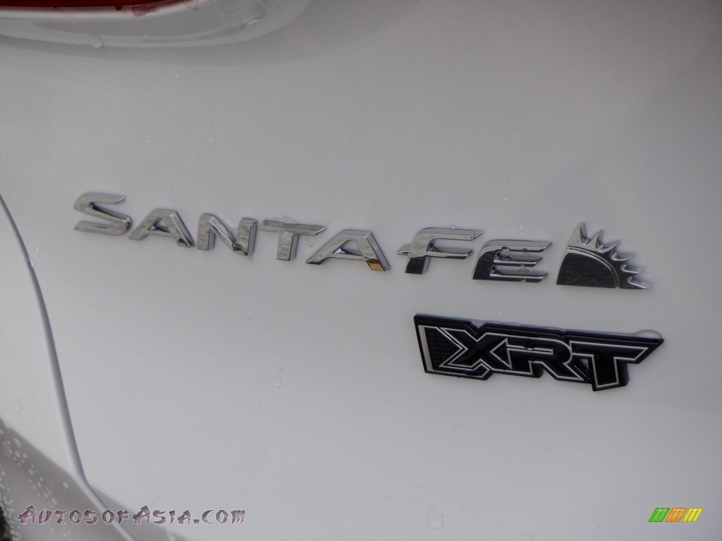 2023 Santa Fe XRT AWD - Serenity White Pearl / Black photo #9