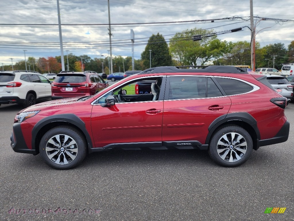 2024 Outback Limited XT - Crimson Red Pearl / Slate Black photo #3
