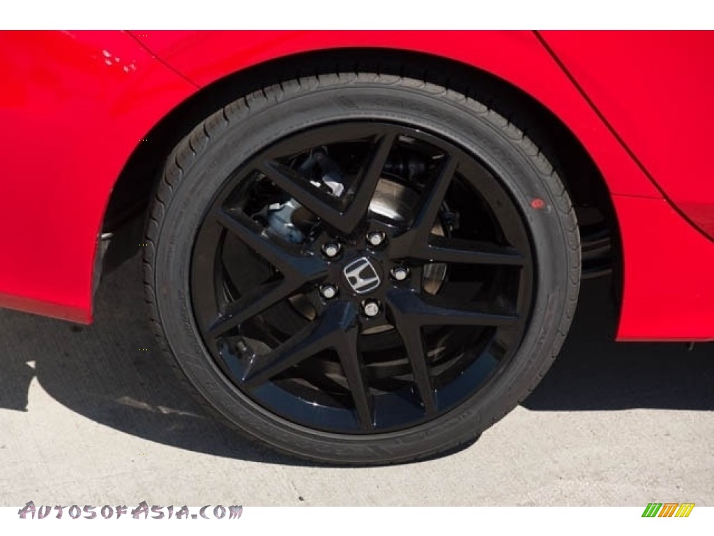 2024 Civic Sport Hatchback - Rallye Red / Black photo #10