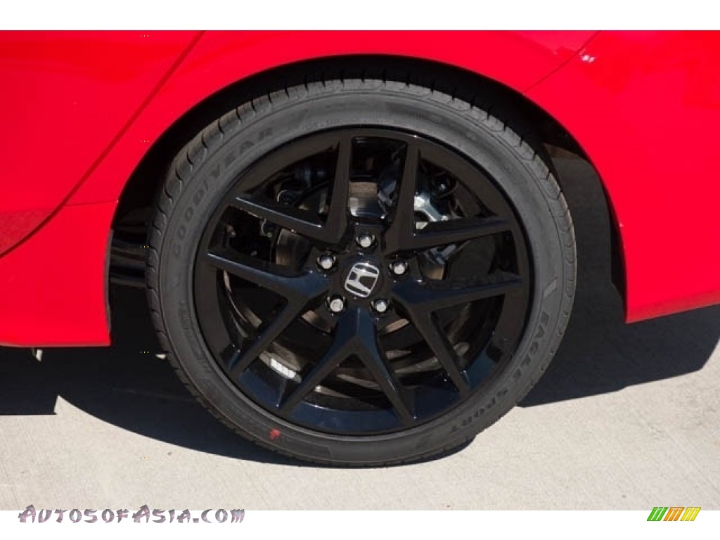 2024 Civic Sport Hatchback - Rallye Red / Black photo #12