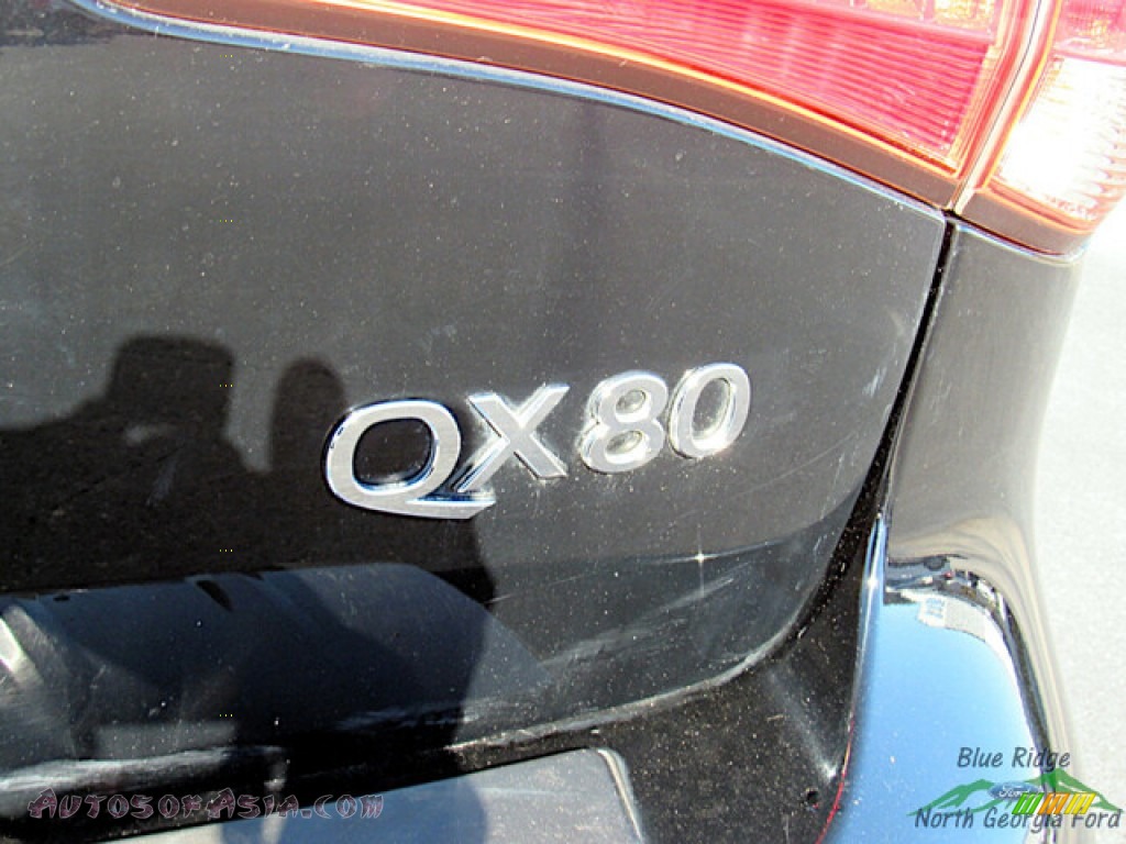 2016 QX80 AWD - Black Obsidian / Graphite photo #31